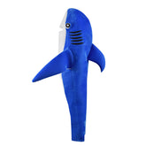 Kids Shark Costumes Boys Halloween Funny Fleece Onesize Jumpsuit Cosplay ACcosplay